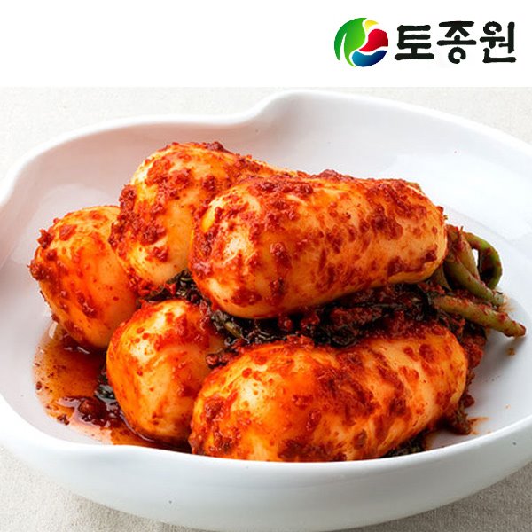 누룩발효알타리(총각)김치 1kg 숙성재료의깊은맛