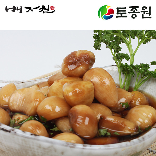 마늘 장아찌(500g)  청양골 직접농사국산재료