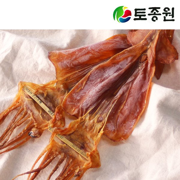 속초 명품 당일바리 쫄쫄이 건조 오징어 소 5미 (350g)